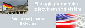 Filologia germańska z językiem angielskim - studia stacjonarne II stopnia